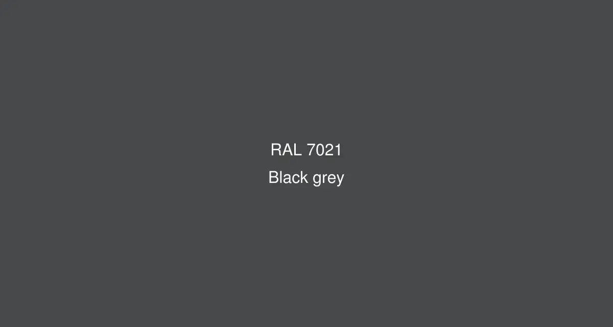 RAL 7021 jaki to kolor? To głęboki, elegancki odcień czerni z domieszką szarości, idealny do nowoczesnych wnętrz.