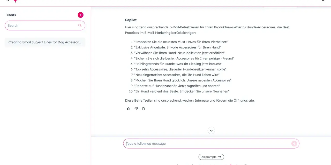 Beispiele für E-Mail-Betreffzeilen für Hunde-Accessoires: 10 Ideen, die Interesse wecken und die Öffnungsrate steigern.