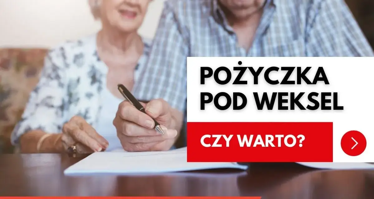Starsza para podpisuje dokumenty. Pożyczka pod weksel od prywatnych inwestorów. Czy warto?