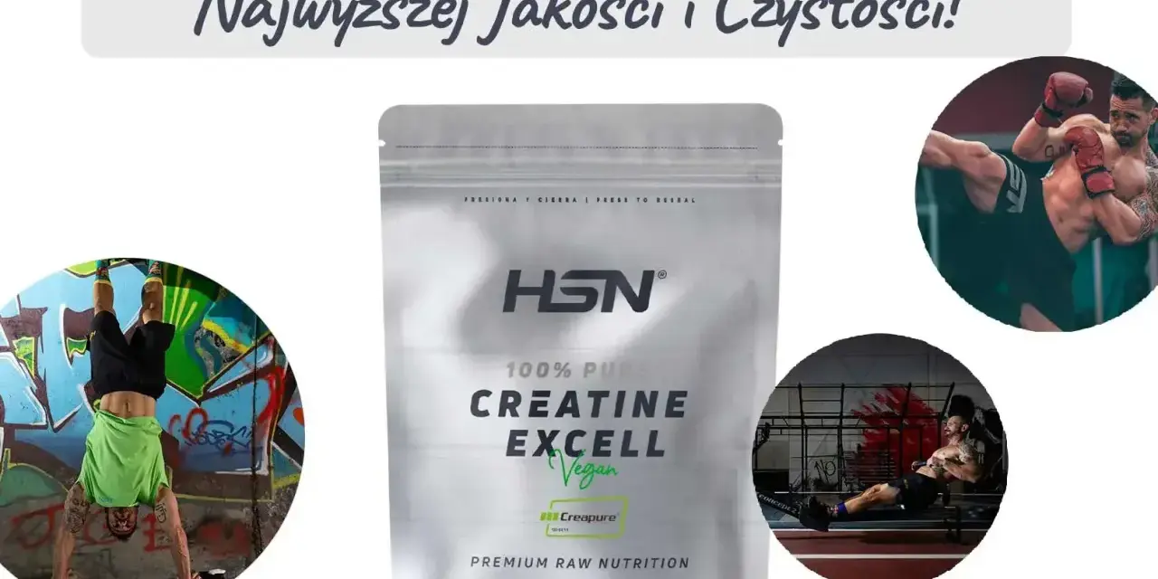 Kreatyna ranking: Monohydrat HSN Creapure® dla sportowców. Siła i czystość w każdym treningu.