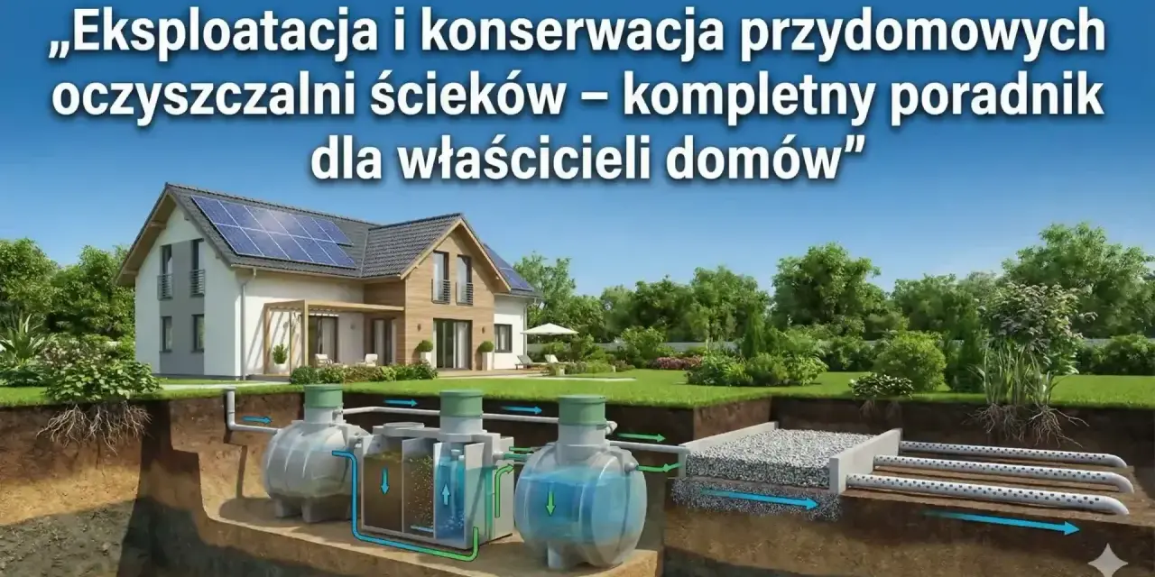 Przydomowa oczyszczalnia: Opróżnianie, kontrole, kary co musisz wiedzieć?