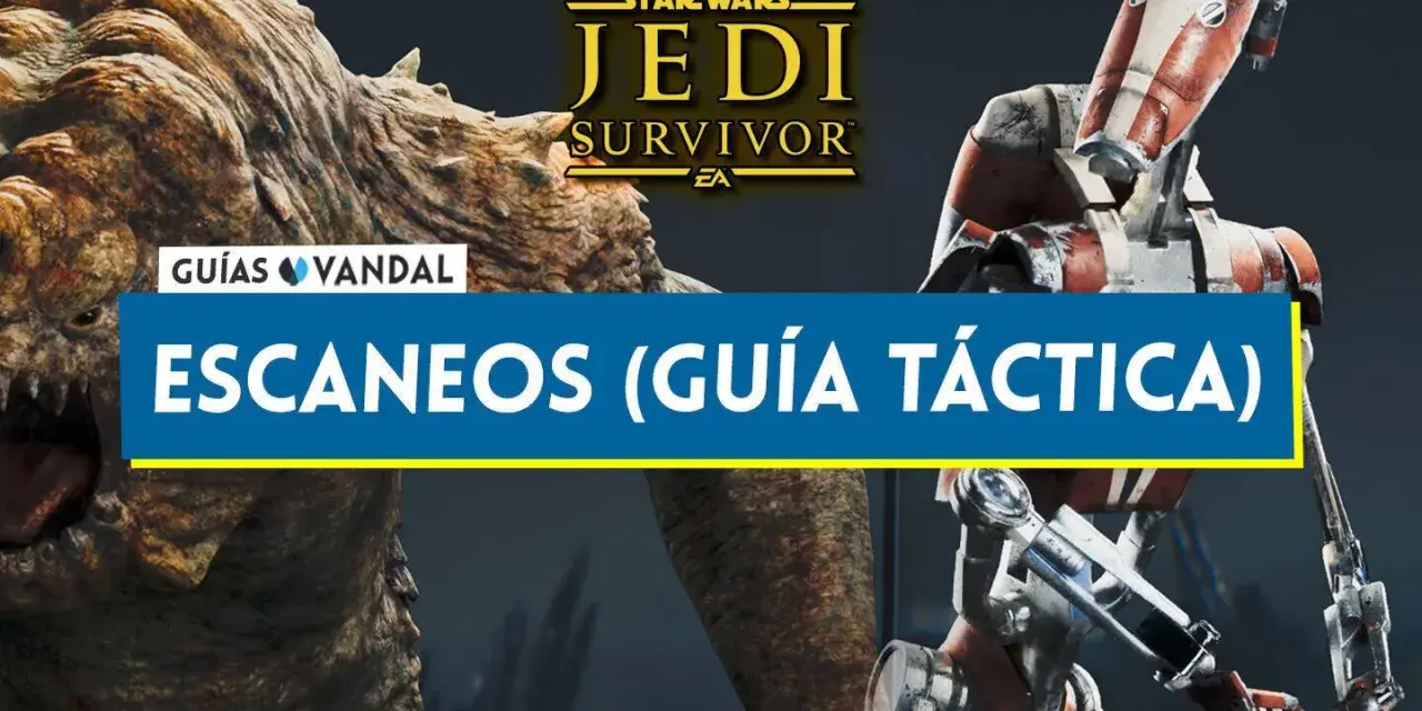 Guía táctica de escaneos en Jedi Survivor. Descubre cómo completar tu guía trofeos Jedi Survivor escaneando criaturas y droides.