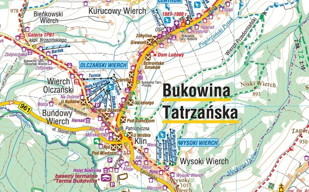 Ile km z Zakopanego do Bukowiny Tatrzańskiej? Sprawdź najkrótsze trasy