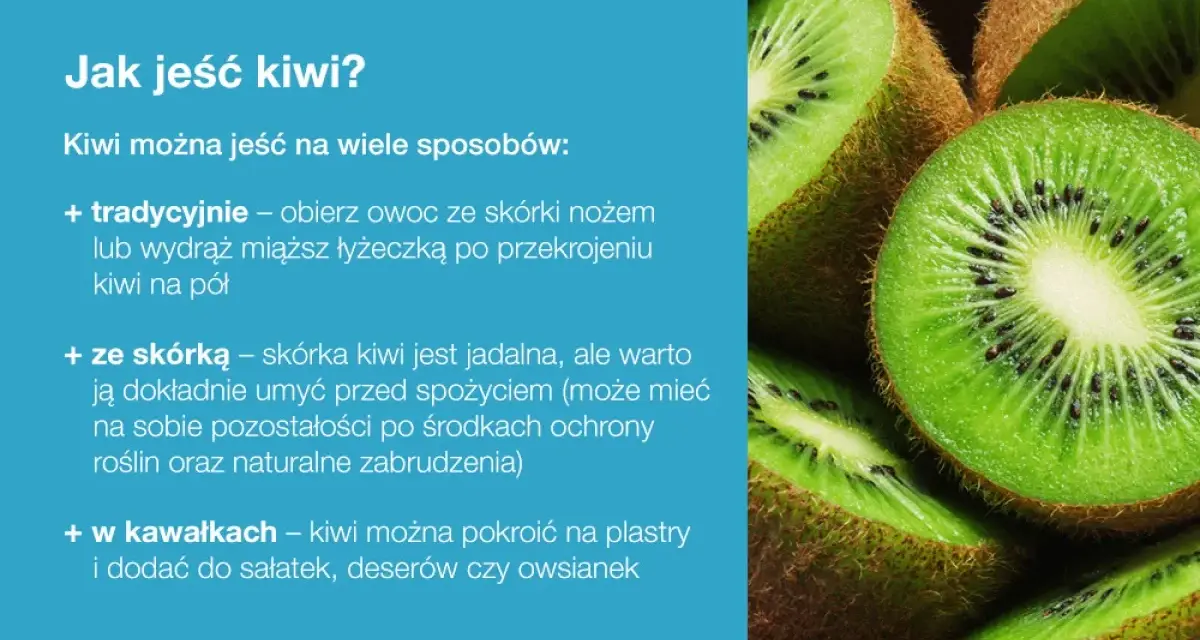 Kiwi: Ile kalorii, wartości odżywcze i korzyści dla zdrowia?