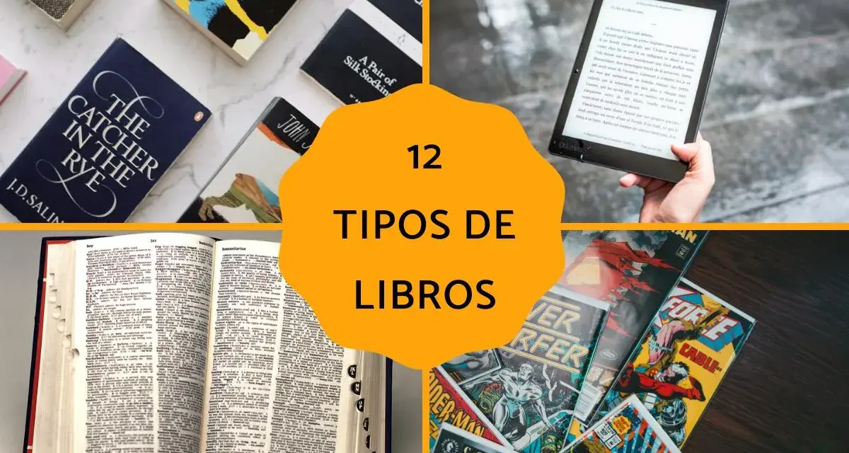 Explora 12 tipos de libros: tapa blanda, electrónicos, de consulta, ilustrados y más.