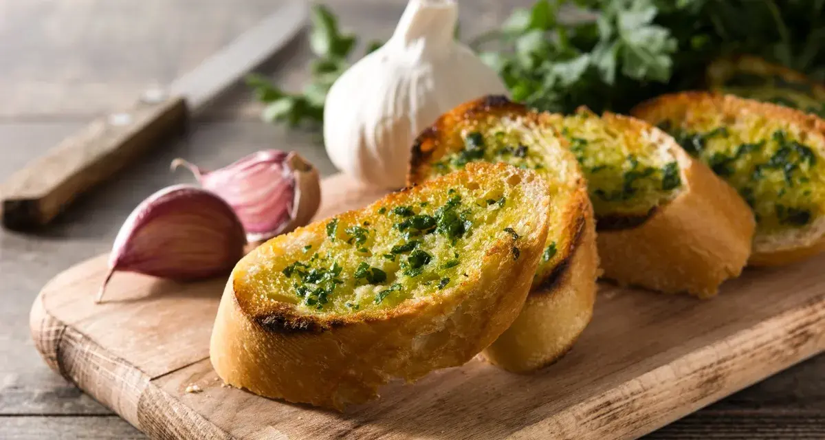 Bułka czosnkowa: Ile kalorii? Od 280 do 700 kcal! Skład i dieta