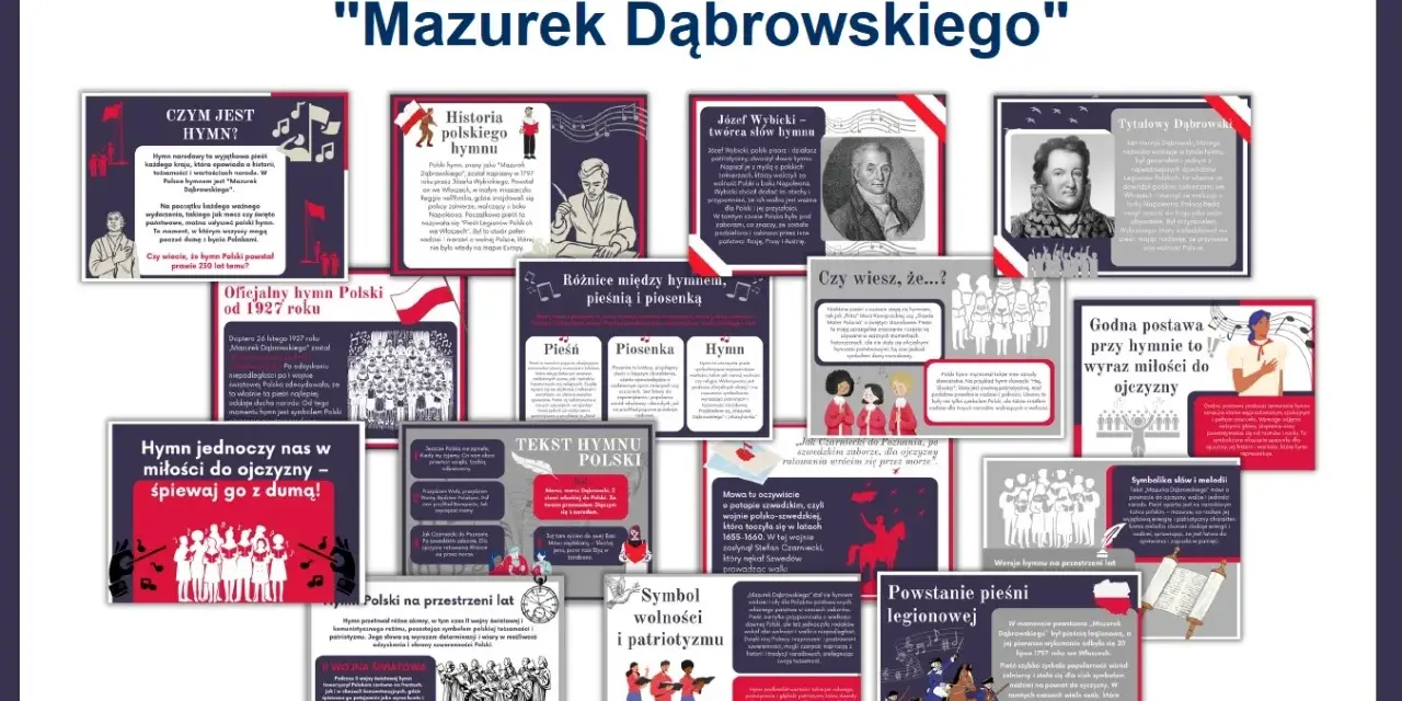 Ciekawostki o hymnie Polski: "Mazurek Dąbrowskiego" to pieśń o historii, wartościach i walce o wolność. Dowiedz się więcej o jej powstaniu i symbolice.