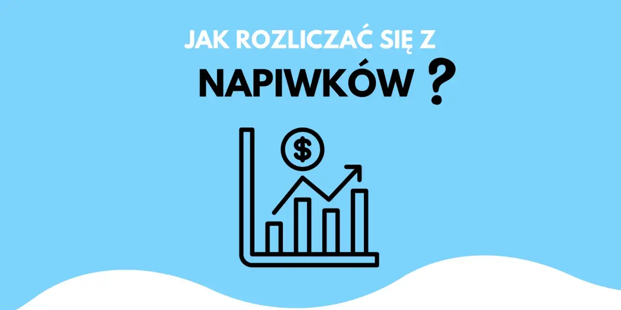Jak rozliczyć napiwki płacone kartą? Wykres z symbolem dolara i rosnącą strzałką pokazuje wzrost dochodów.