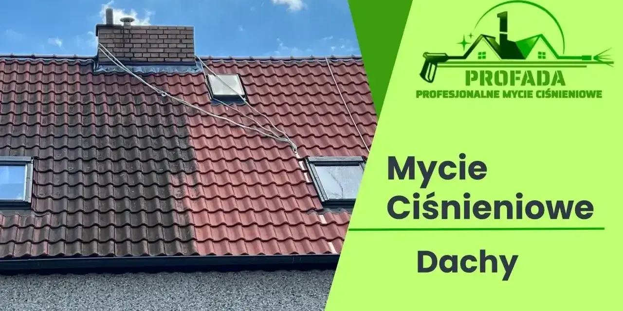 Profesjonalne mycie dachu cena za m2. Efekt czystego dachu po myciu ciśnieniowym. Zobacz, jak odmienić swój dom!