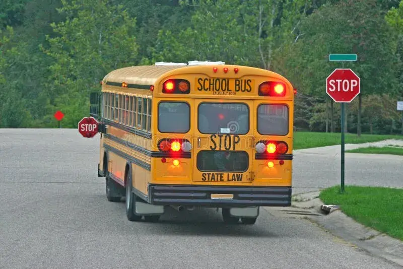 Autobus szkolny: Gdzie zatrzymać i jak reagować na znak STOP?