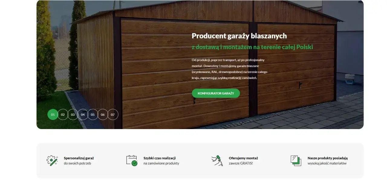 Dowiedz się, ile kosztuje pozwolenie na budowę garażu blaszanego. Strona oferuje konfigurator garaży i montaż.