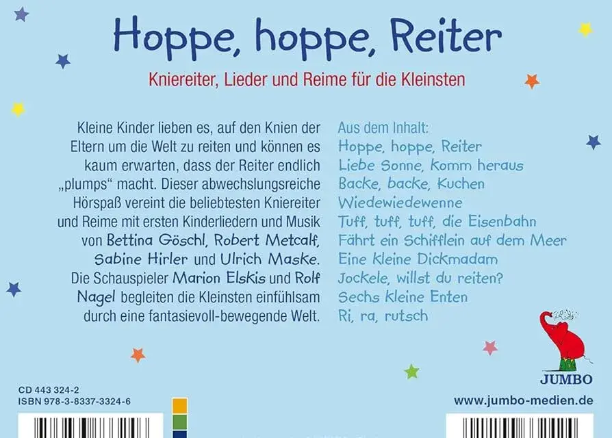 Hoppe Hoppe Reiter: Text, Geschichte & pädagogische Tipps