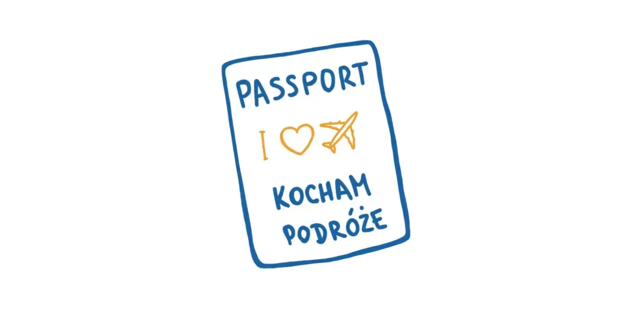 Pasport z napisem "I ❤️ PODRÓŻE". Czas wyrabiania paszportu zależy od wielu czynników, ale warto zacząć planowanie z wyprzedzeniem.