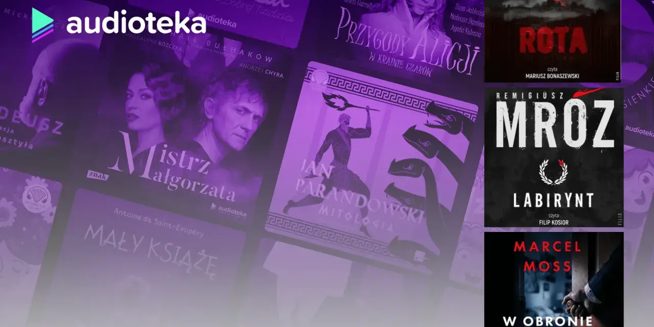 Fajne audiobooki dla młodzieży: "Mały Książę", "Przygody Aligii", "Mitologia" i inne tytuły na Audiotece.