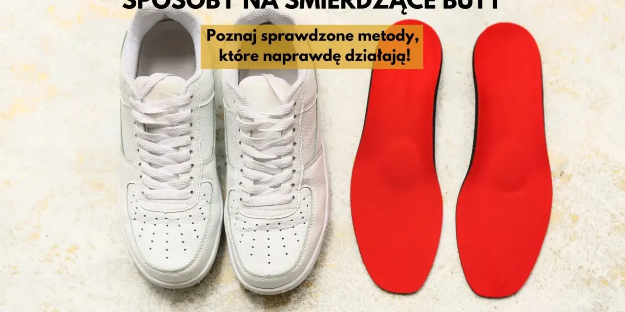 Białe sneakersy i czerwone wkładki. Poznaj sprawdzone metody, co zrobić żeby buty nie śmierdziały i cieszyć się świeżością.