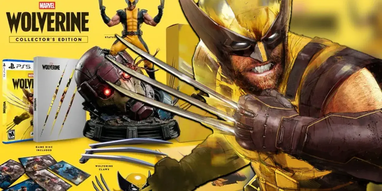 La edición coleccionista de Wolverine para PS5 incluye juego, figura y garras. ¡Prepárate para cuando sale Wolverine PS5!