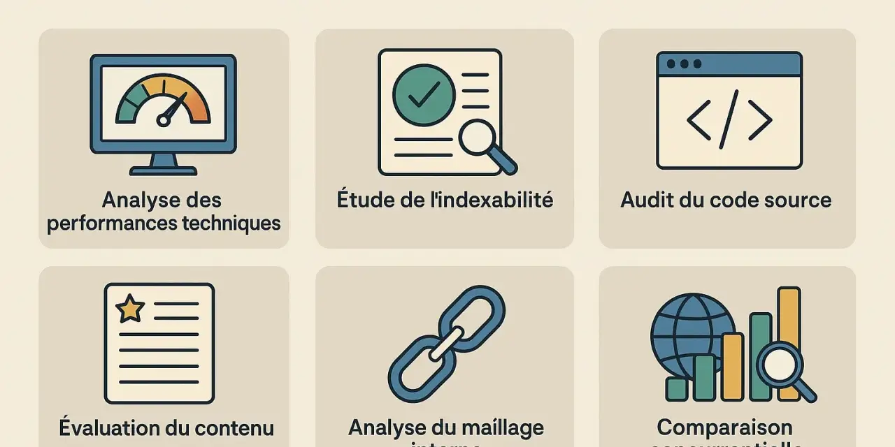 Audit SEO WordPress : analyse technique, indexabilité, code source, contenu, maillage interne, et comparaison concurrentielle pour une analyse SEO gratuite et complète.
