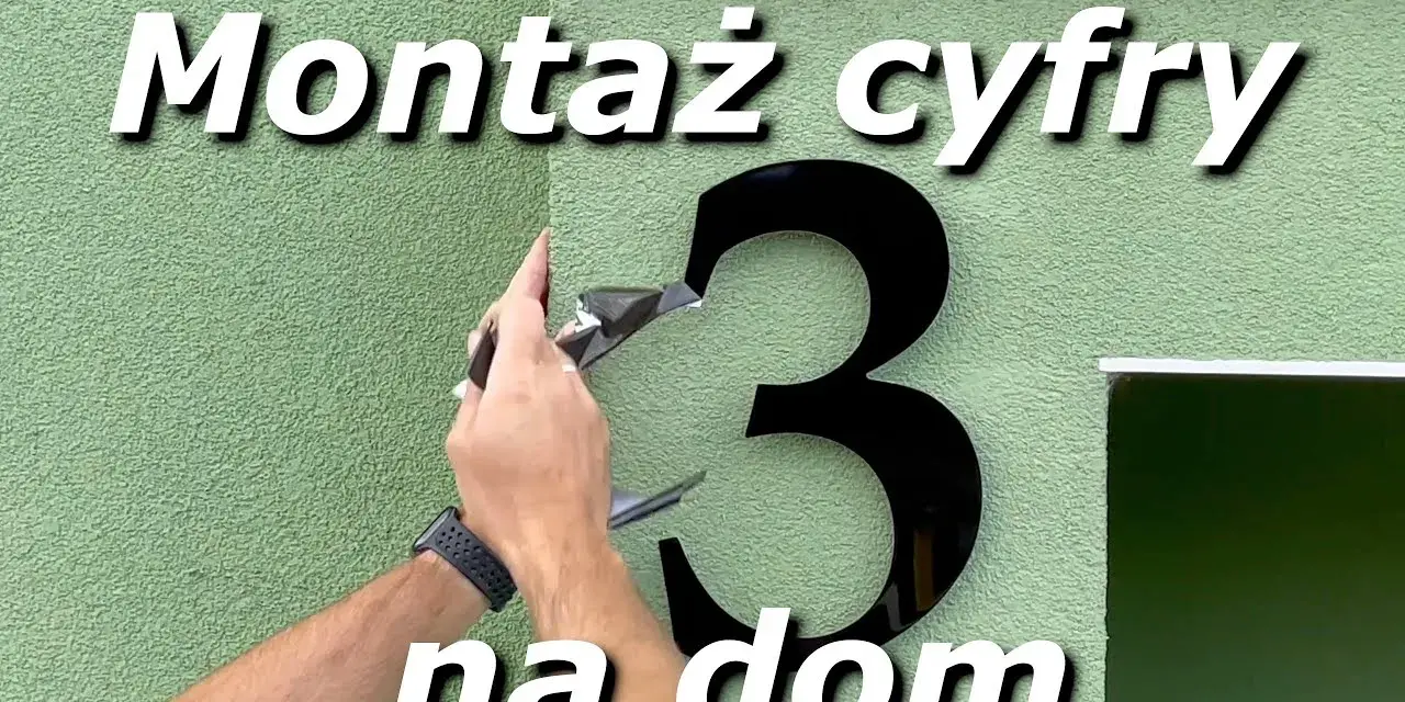 Jak zamontować numer domu na elewacji - uniknij najczęstszych błędów