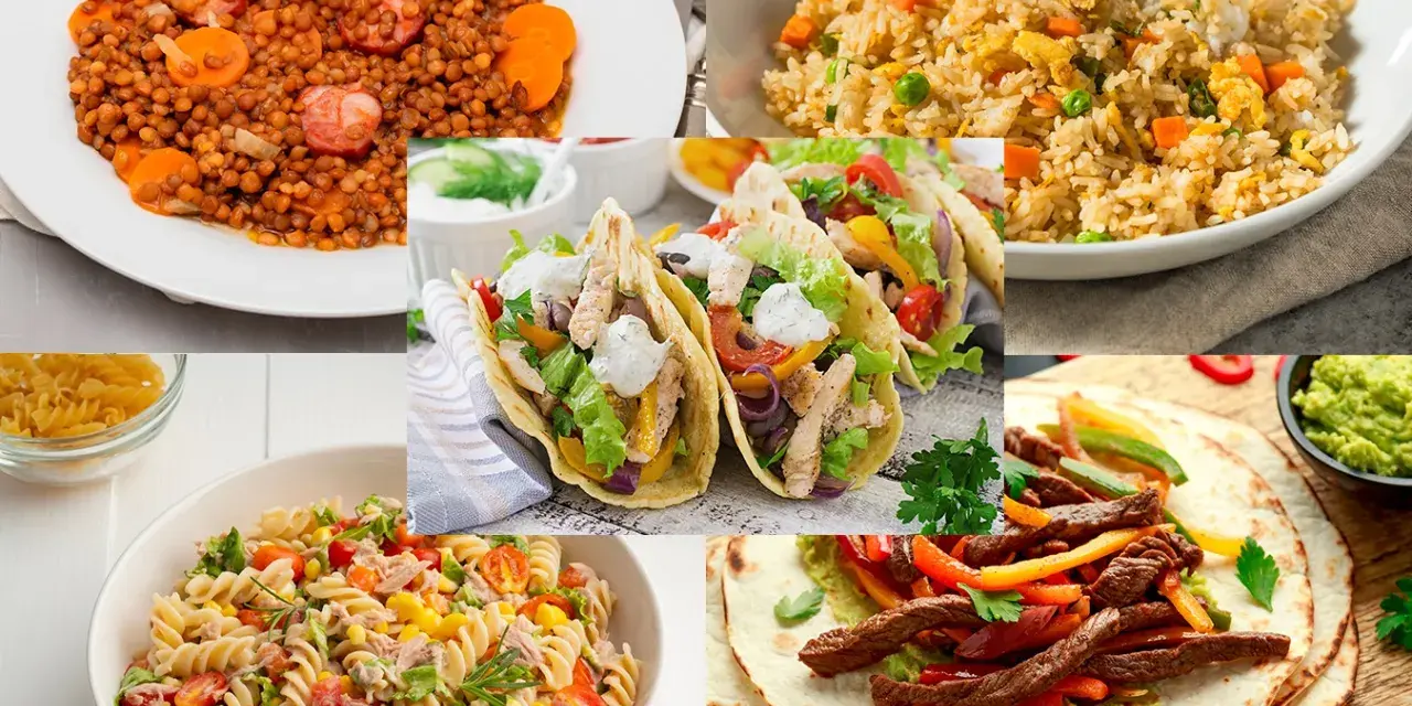 ¿Qué comer hoy? Almuerzos y comidas fáciles para toda la semana