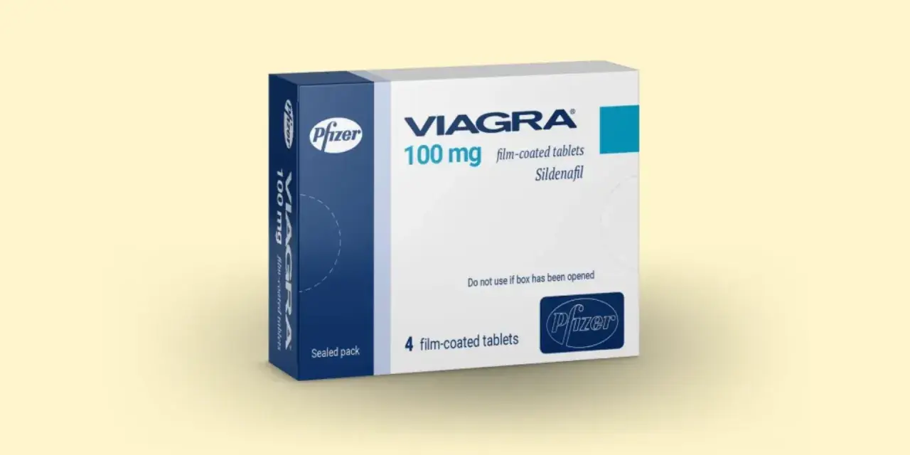 Opakowanie Viagry 100 mg. Czy viagra jest na receptę? To pytanie zadaje sobie wielu, a opakowanie sugeruje, że jest to lek.