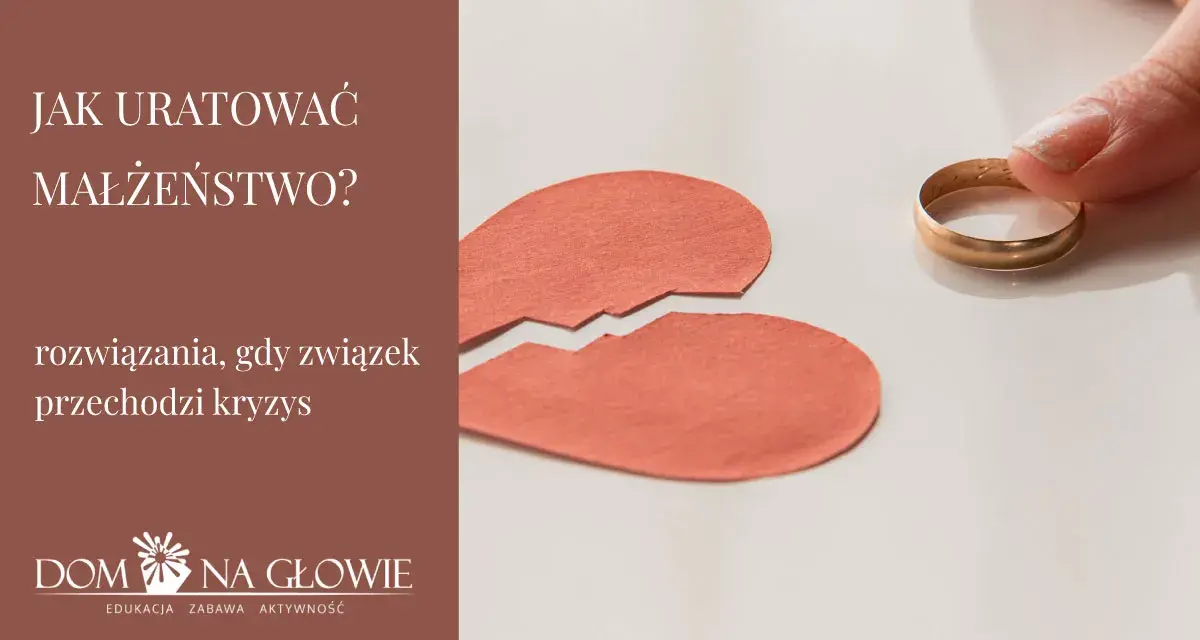 Złamane serce i złota obrączka symbolizują trudności w małżeństwie. Jak żyć w nieudanym małżeństwie? Szukaj rozwiązań, gdy związek przechodzi kryzys.