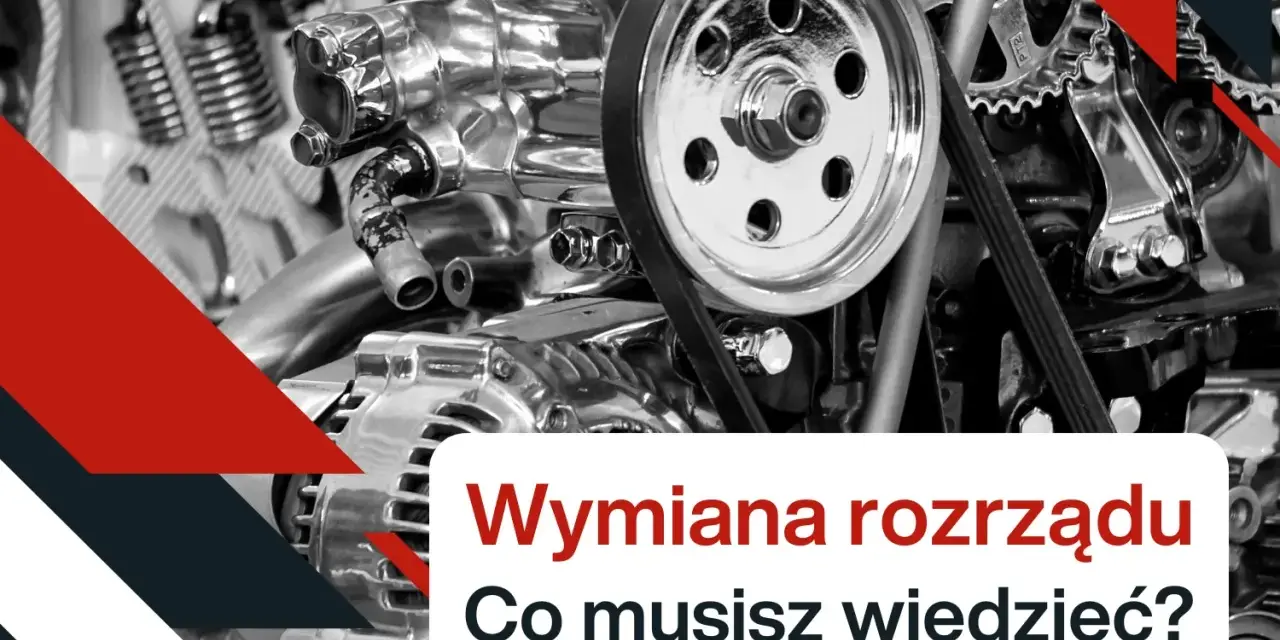 Silnik samochodowy z widocznym rozrządem. Dowiedz się, co ile wymieniać rozrząd, by zapewnić bezpieczeństwo i sprawność pojazdu.