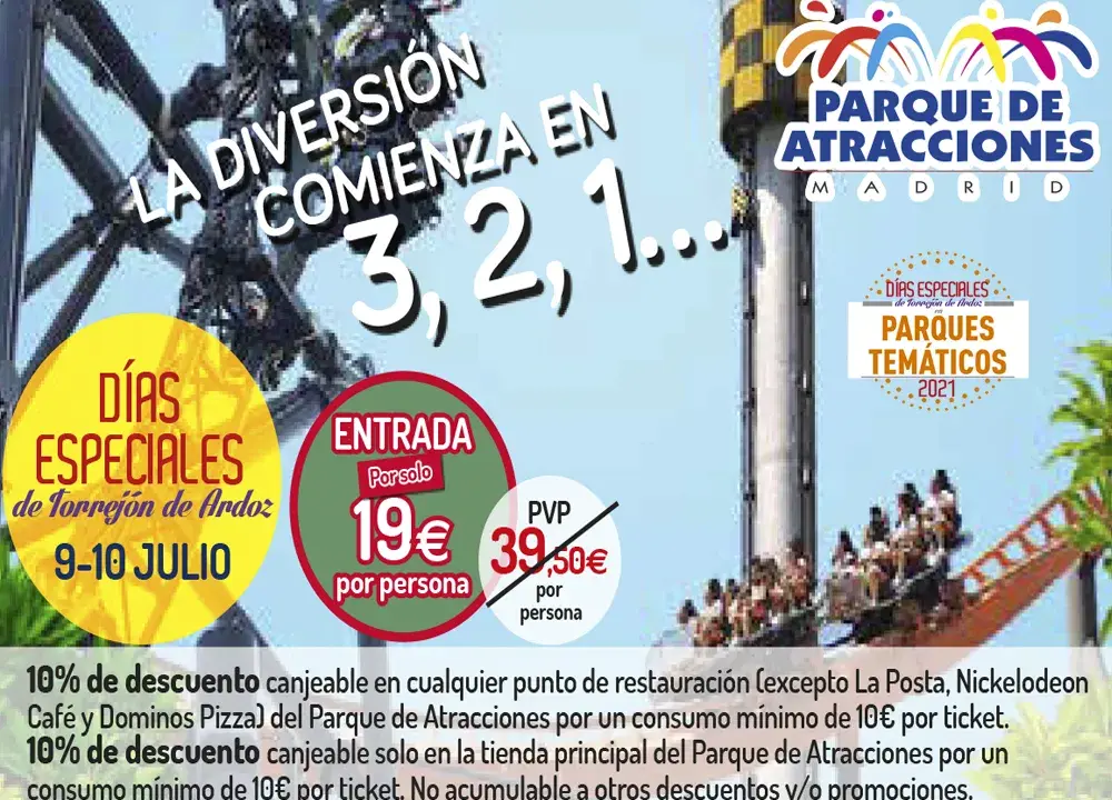 Los mejores cupones descuento parque de atracciones para ahorrar hoy