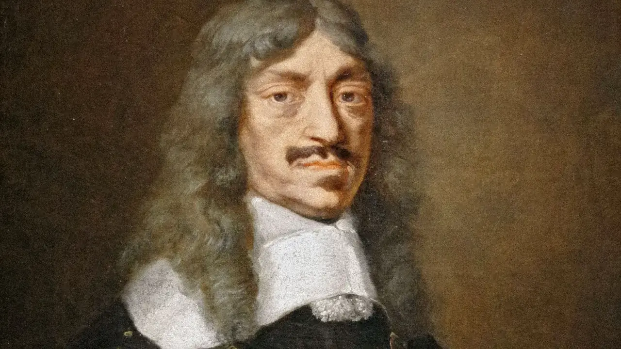 Portret króla Jana Kazimierza, którego panowanie przypadło na burzliwy okres potopu szwedzkiego.