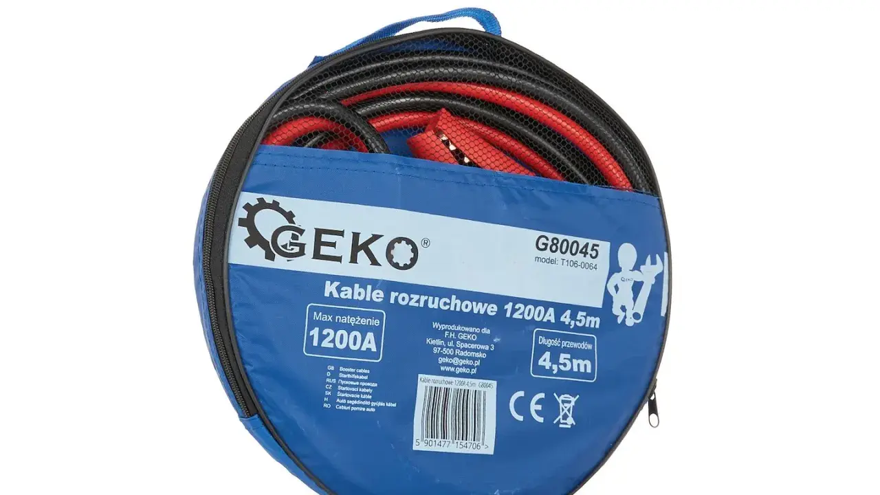 Kable rozruchowe do ciężarówki: Ile amper? 1200A i 50mm² miedzi!