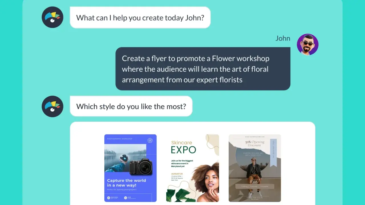 Diseño de flyers: aprende como hacer un flyer atractivo para un taller de flores, fotografía, skincare y más.