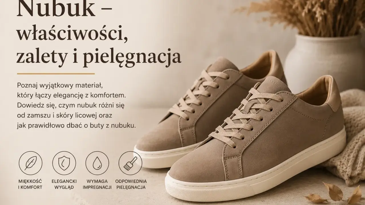 Eleganckie buty z nubuku. Dowiedz się, czy nubuk można pastować i jak o niego dbać, by zachował miękkość i wygląd.