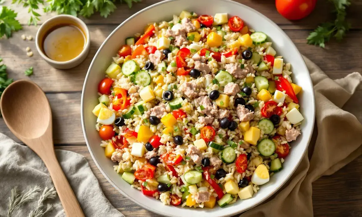 Salade de riz parfaite : quel riz choisir pour des grains non collants ?