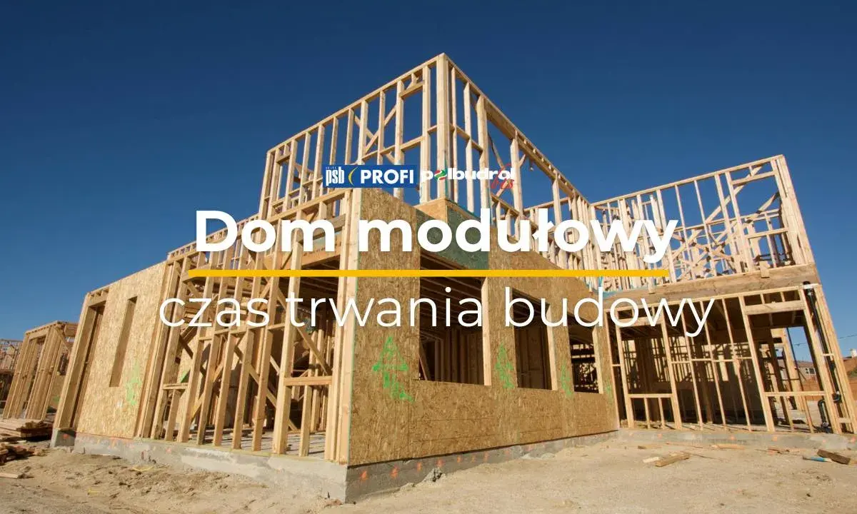 Dom modułowy w budowie. Zastanawiasz się, ile trwa odbiór domu? Zobacz, jak szybko powstaje konstrukcja.