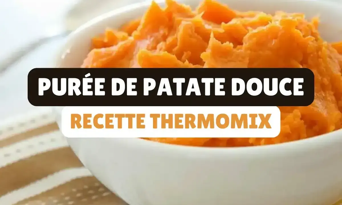 Un bol de purée de patate douce onctueuse, prête à être dégustée. Une recette facile à réaliser.