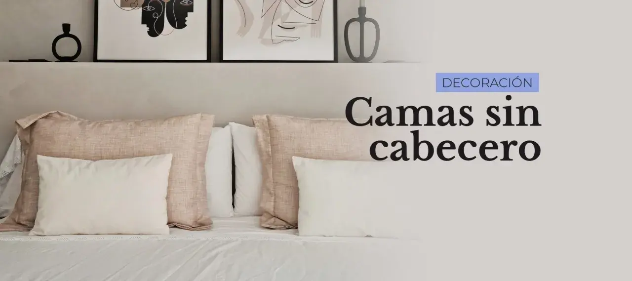 Camas sin cabecero, un estilo minimalista que armoniza con el feng shui.