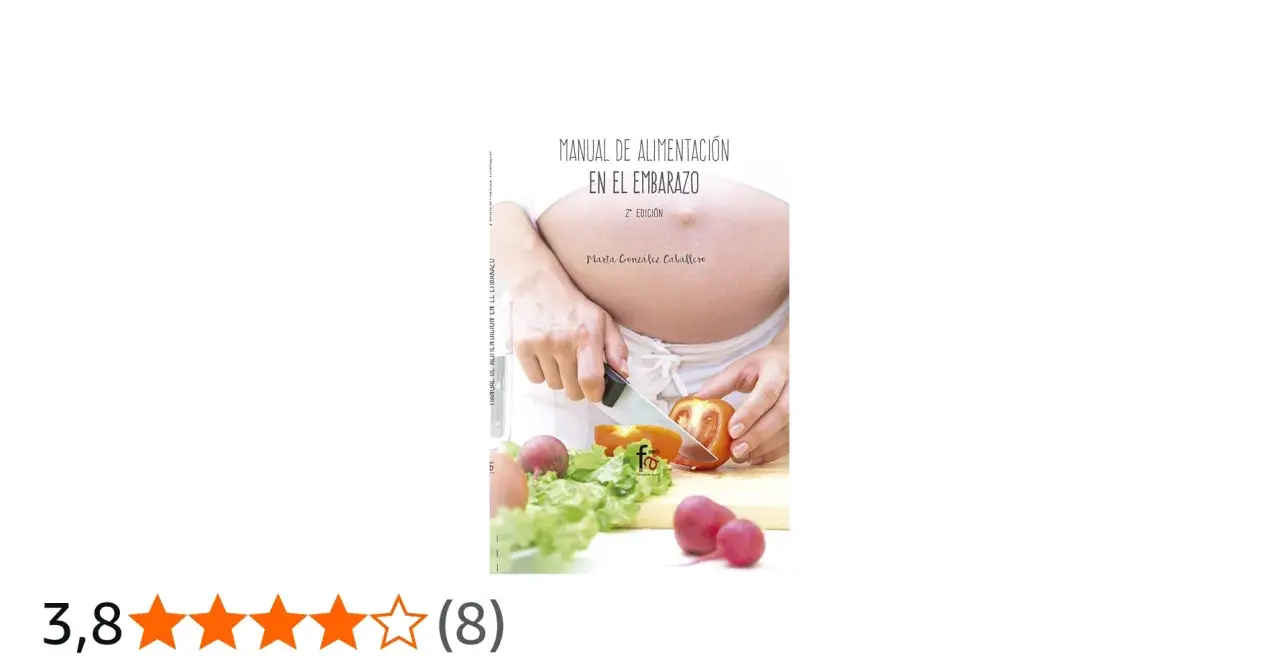 Manual de alimentación en el embarazo, con una mujer embarazada cortando verduras. Guía esencial para la nutrición embarazo.