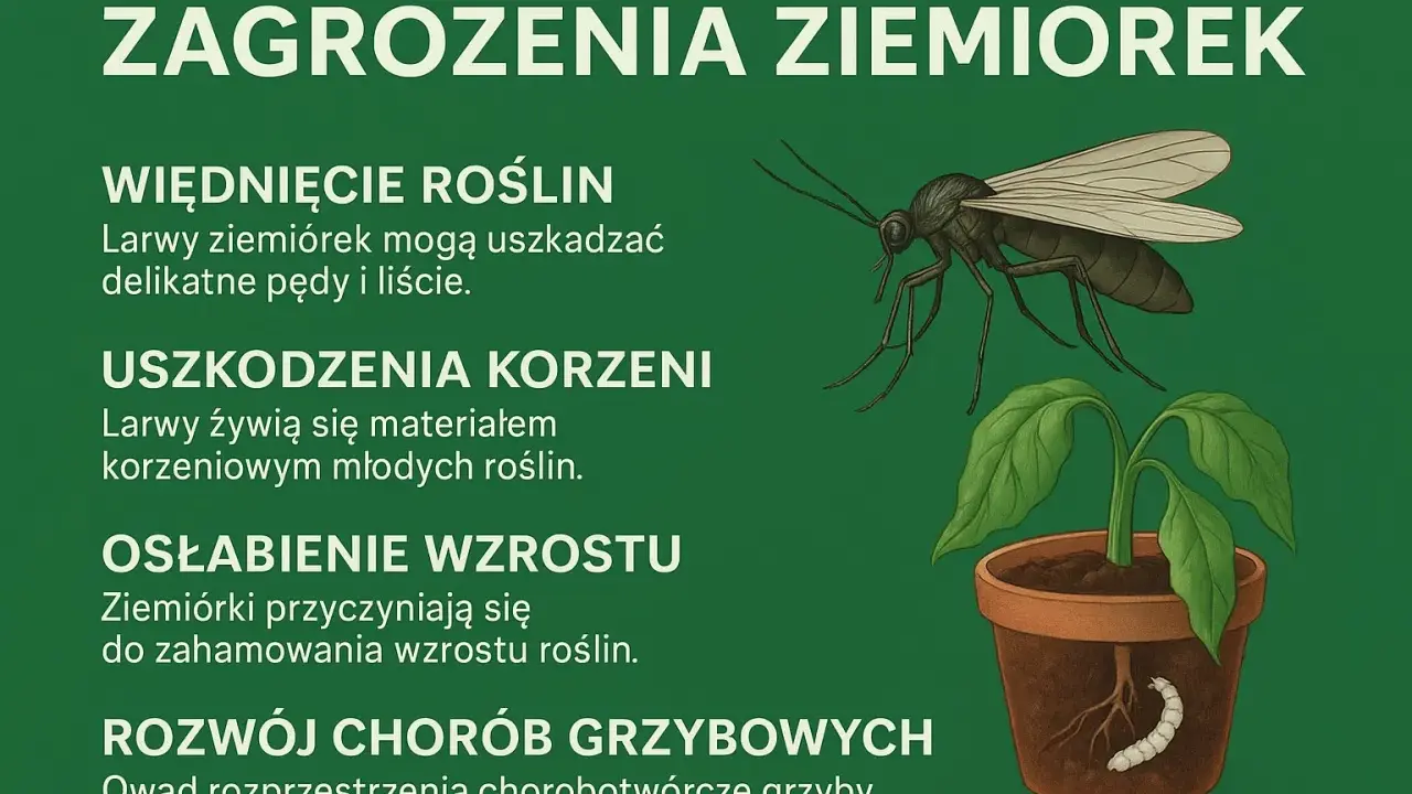 Ziemiórki niszczą rośliny, uszkadzając korzenie i pędy. Dowiedz się, jak się pozbyć ziemiórek i uratować swoje rośliny.