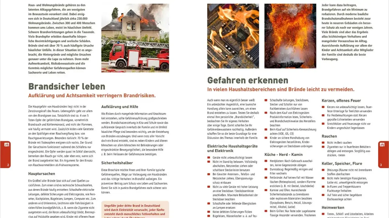 Brandschutz im Haushalt: Tipps für mehr Sicherheit. Ein Brand kann schnell entstehen, doch mit Achtsamkeit und Wissen lassen sich Risiken minimieren.