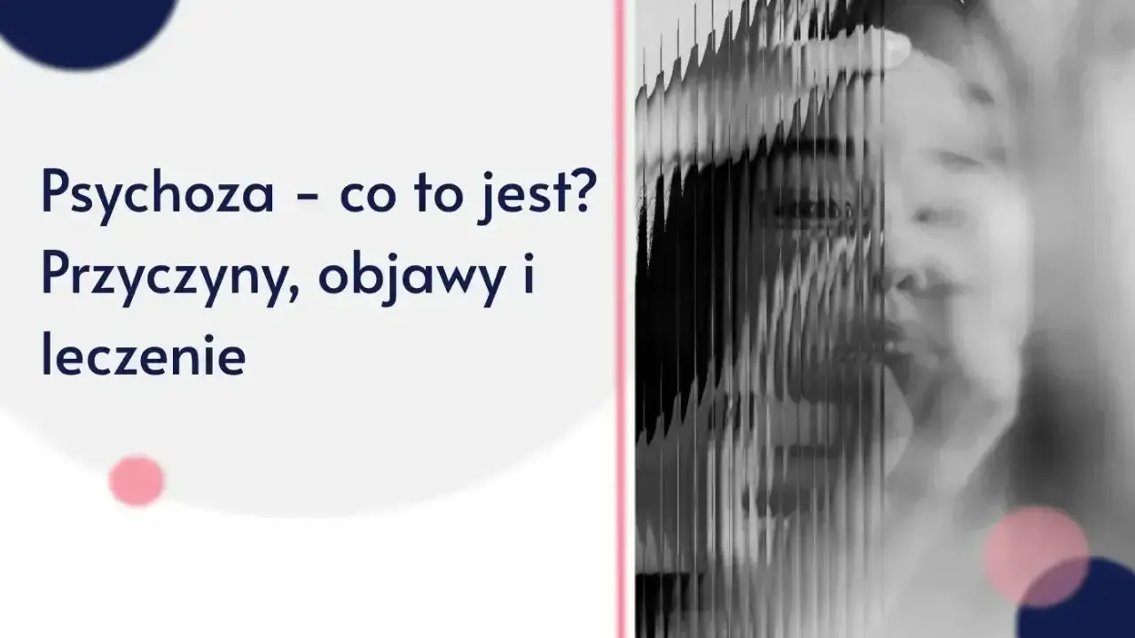 Psychoza – co to jest? Przyczyny, objawy i leczenie. Zniekształcony portret osoby sugeruje trudności w postrzeganiu rzeczywistości.