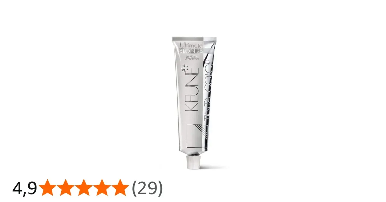 Keune Ultimate Blonde Haarfarbe, 1517, mit Seidenprotein und UV-Schutz.