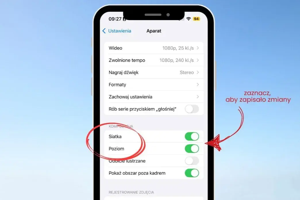 Siatka w aparacie iPhone: Włącz i rób profesjonalne zdjęcia!