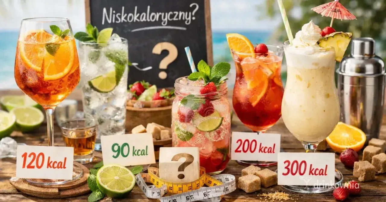 Orzeźwiające drinki, w tym Aperol Spritz, z etykietami kcal. Czy można cieszyć się smakiem bez wyrzutów sumienia?