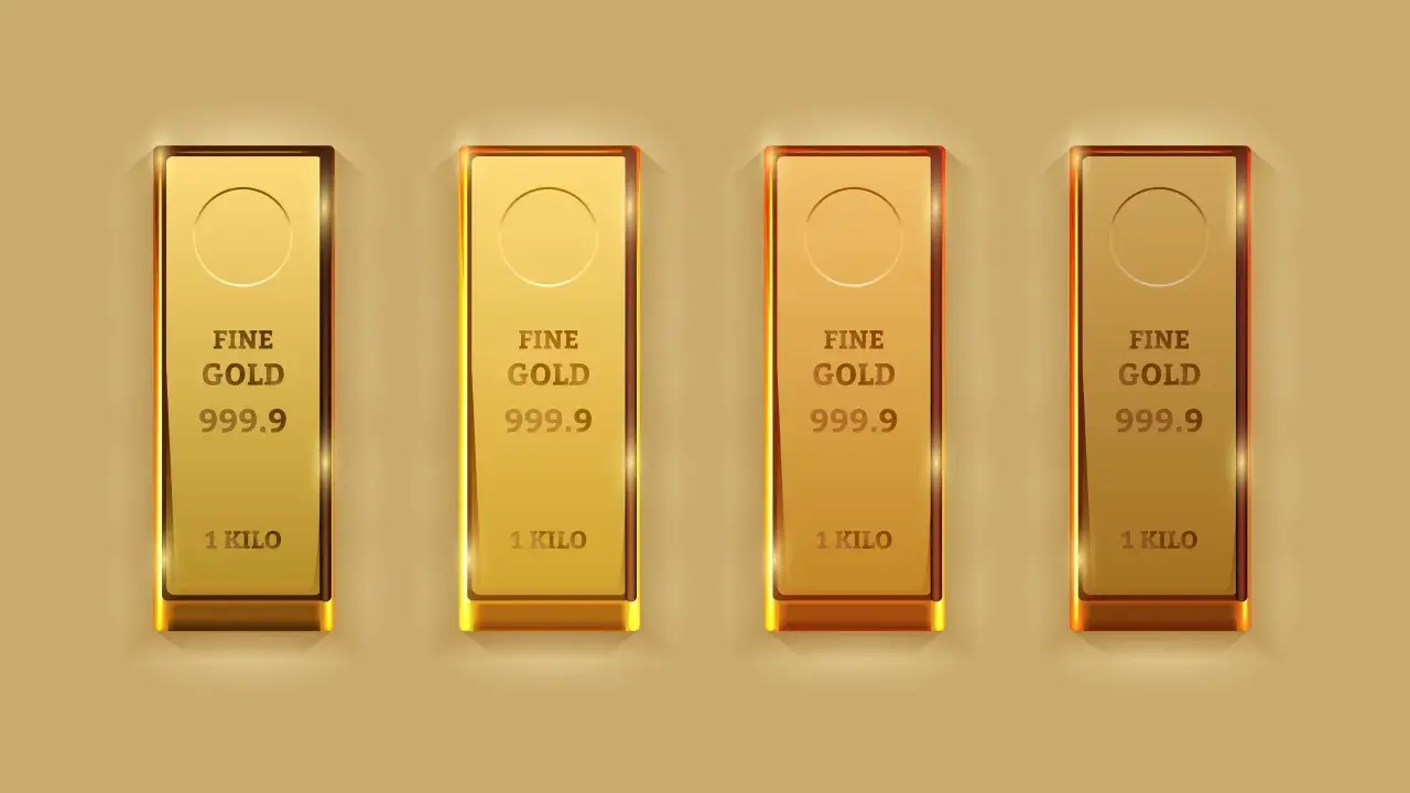 Quattro lingotti d'oro puro 999.9, ognuno da 1 chilo. Il loro valore è inestimabile, ma se volessimo parlare di oro 900 quanti carati, questi sarebbero ben oltre.