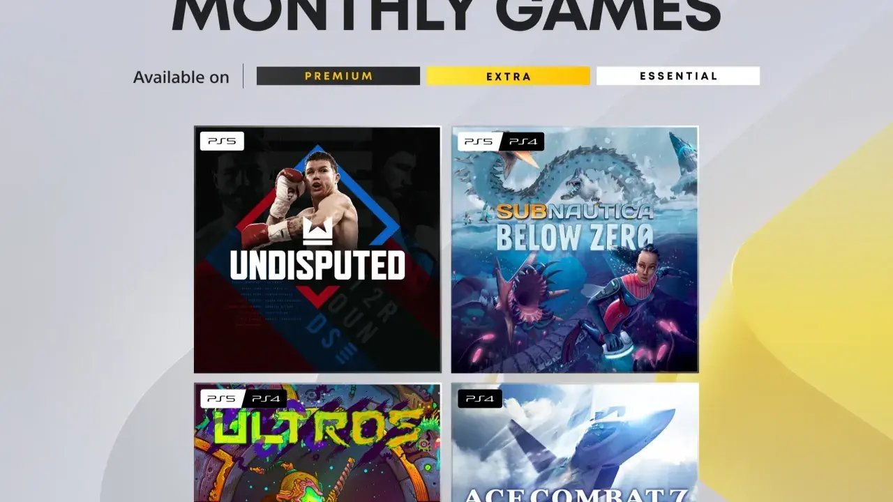 Gry w PS Plus Luty 2026: Undisputed, Subnautica: Below Zero, Ultros i Ace Combat 7.