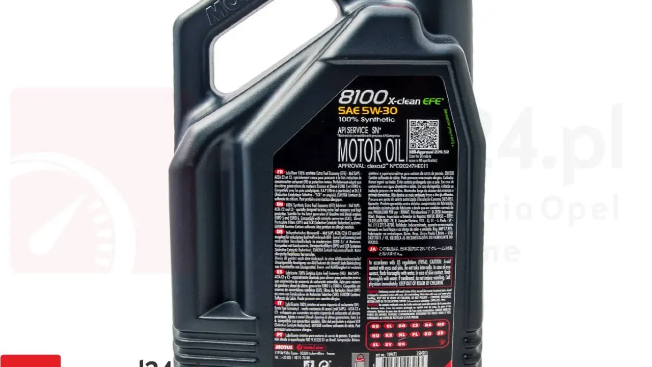Motul 8100 X-clean+ 5W30: Kiedy wymieniać olej? Nie ryzykuj!