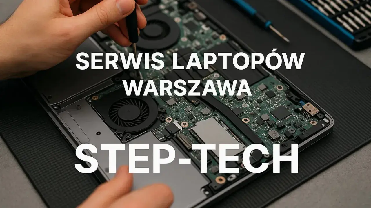 Serwis laptopów w Warszawie, STEP-TECH. Czy laptop to komputer? Tak, to przenośny komputer, który wymaga fachowej opieki.