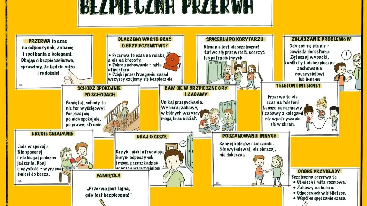 Bezpieczna przerwa to czas na odpoczynek i zabawę. Pamiętaj o zasadach, by wszyscy czuli się bezpiecznie. Kodeks pracy przerwa śniadaniowa to ważny element dnia.