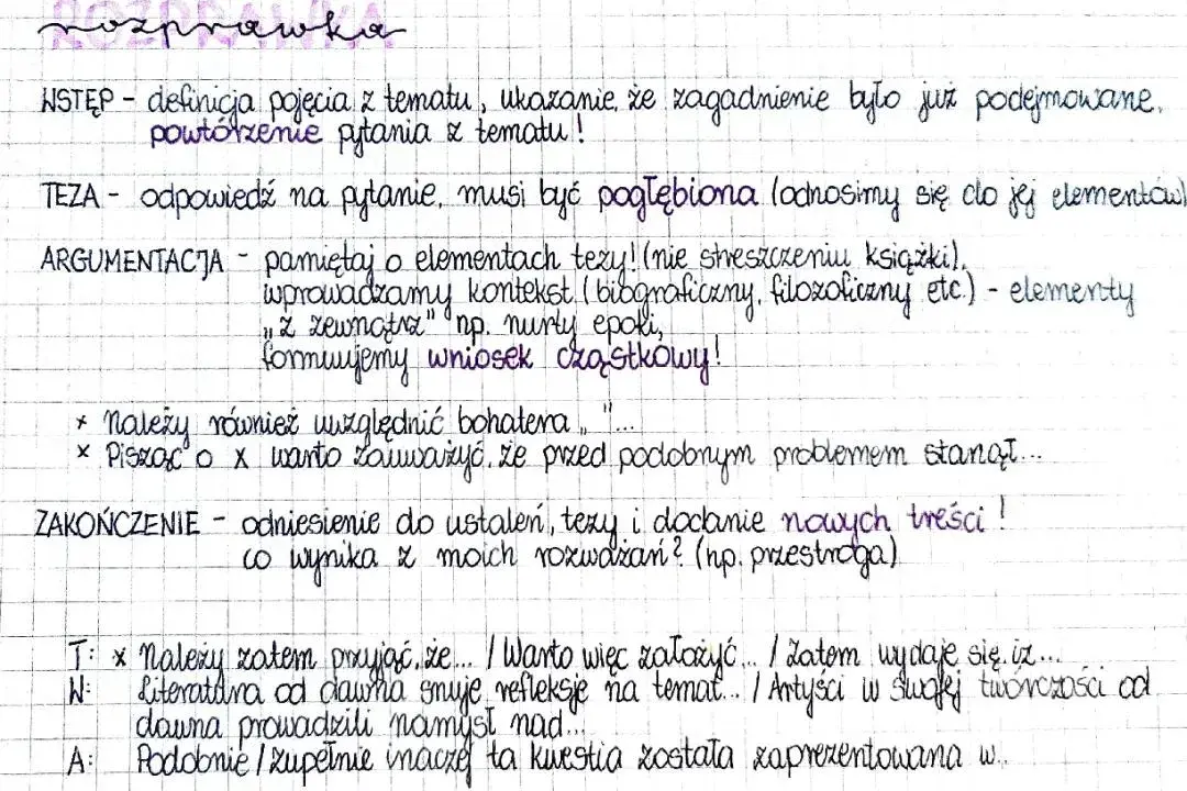 Jak napisać rozprawkę matura - uniknij najczęstszych błędów i zyskaj punkty