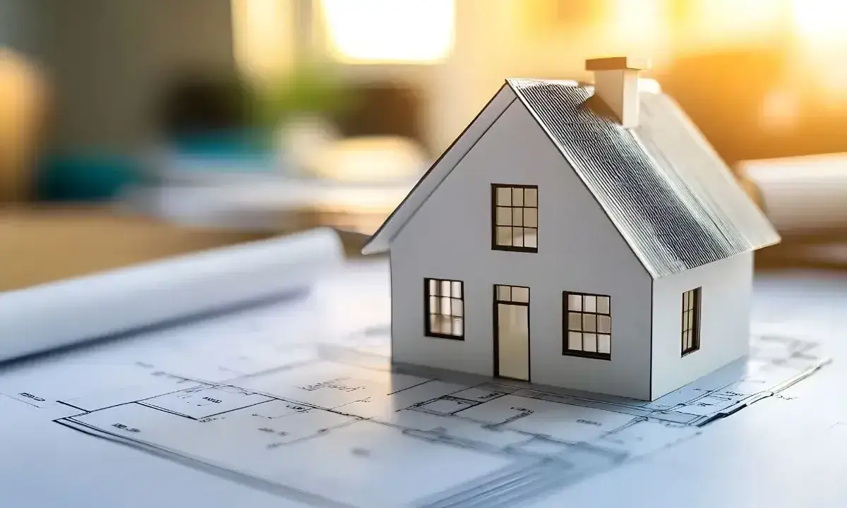 Model domu na planach architektonicznych. Czy to zapowiedź przebudowy instalacji gazowej bez pozwolenia?