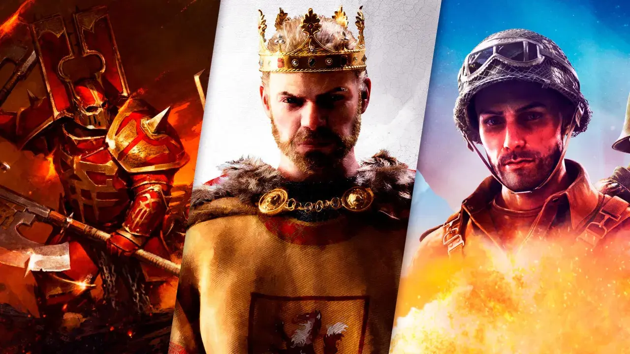 Un guerrero infernal, un rey coronado y un soldado en llamas, ¡tres estilos para los mejores juegos de estrategia!